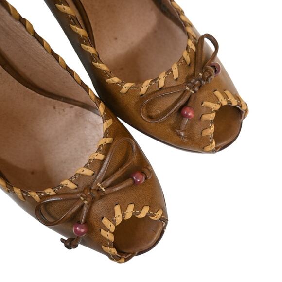 Chinese Laundry Womens 7 Glace Peep Toe Pump - Picture 6 of 9